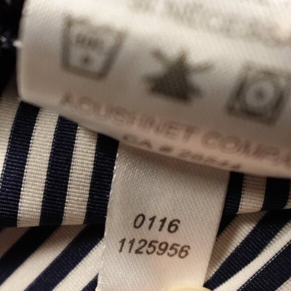 Footjoy performance polo shirt men's‎ large black white stripes - Picture 10 of 10